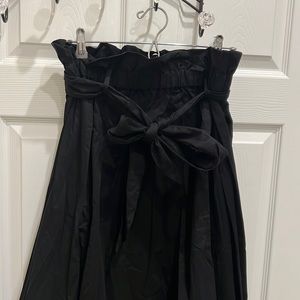 Black aline skirt